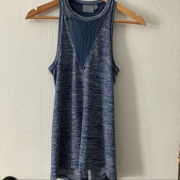 Athleta Utopia Mesh Cutout Racerback Tank - Picture 2 of 6